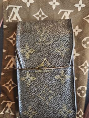 Louis Vuitton Monogram Cigarette Case - Brown& Gold